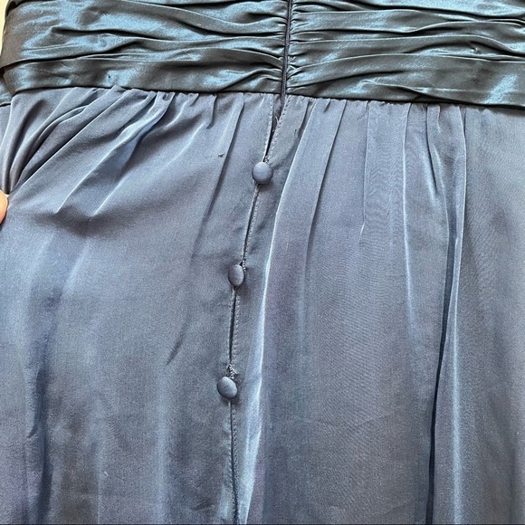 Rickie Freeman Teri Jon Silk Sleeveless Dress Size 8 – Floral Applique, Elegant - Picture 4 of 11